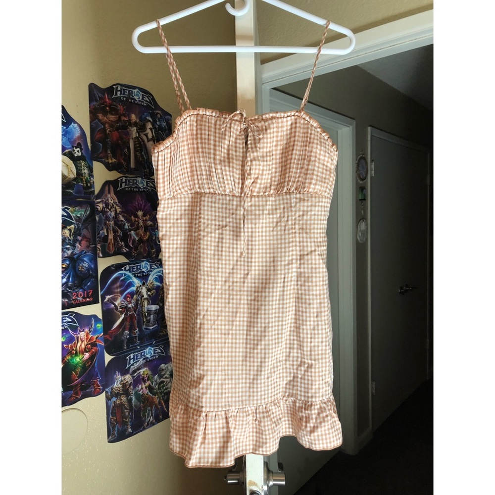 Pacsun L.A. Hearts Gingham Mini Dress Size M